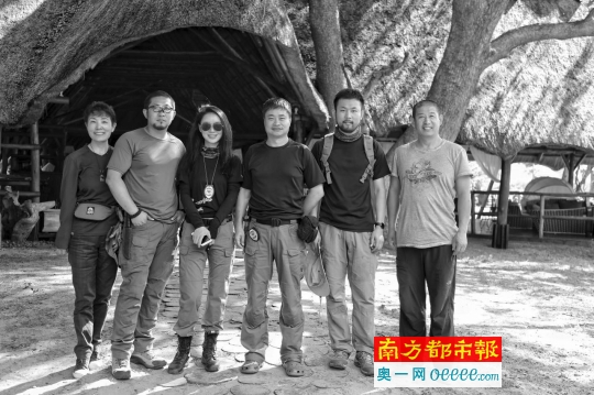 他们自带干粮到非洲反盗猎