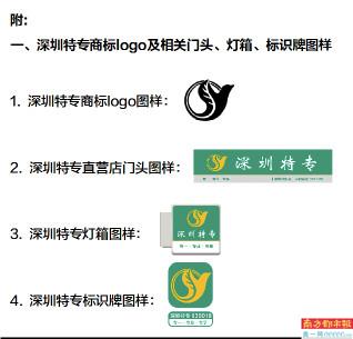 中国烟草总公司深圳市公司关于深圳特专商标logo及相关门头,灯箱,标识