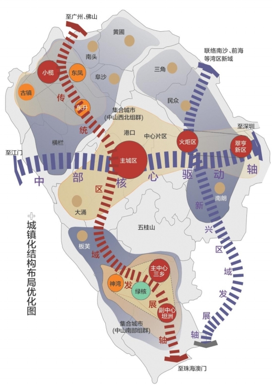 5年内中山行政规划大变样 港口镇拟纳入主城区