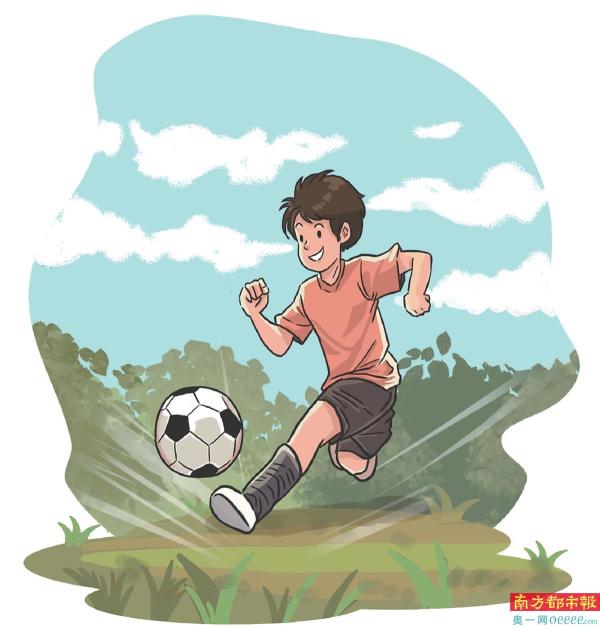 心怀足球梦闪耀绿茵场